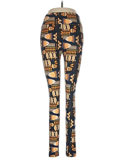Pre-owned Lularoe Leggings In Blue