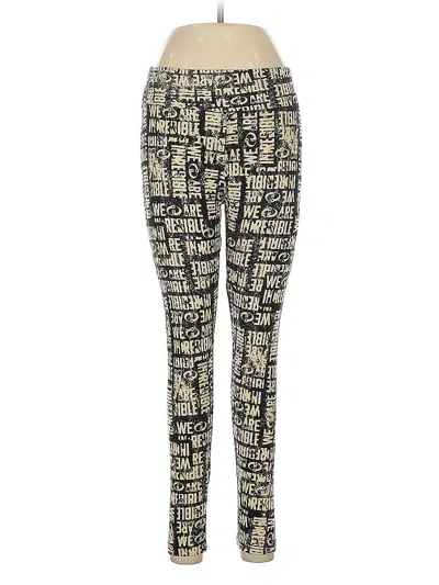 Pre-owned Lularoe Leggings In Brown