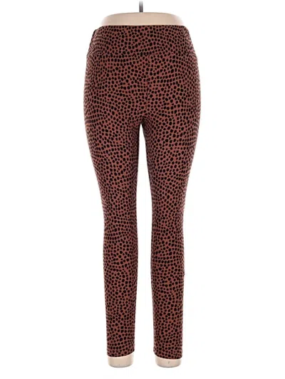 Pre-owned Lularoe Leggings In Brown