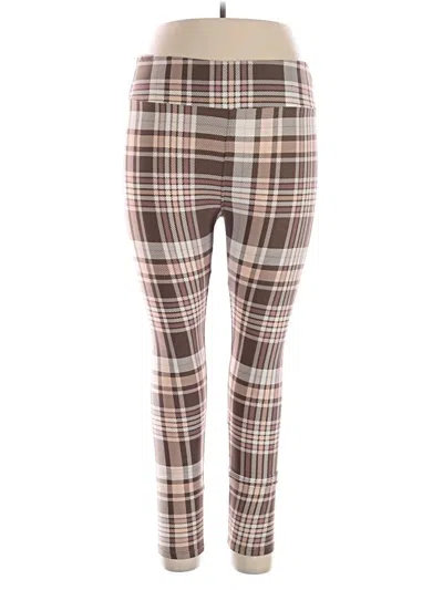 Pre-owned Lularoe Leggings In Brown