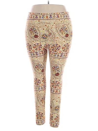 Pre-owned Lularoe Leggings In Gold