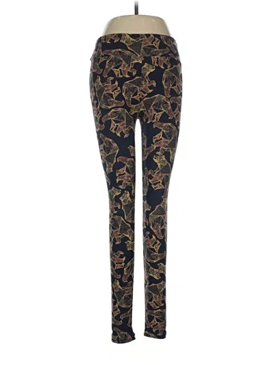 Pre-owned Lularoe Leggings In Gold