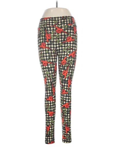 Pre-owned Lularoe Leggings In Green