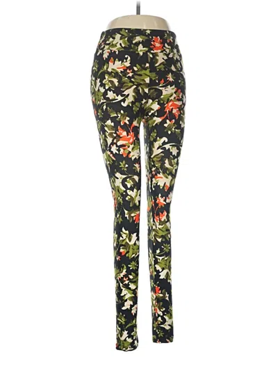 Pre-owned Lularoe Leggings In Green