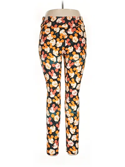 Pre-owned Lularoe Leggings In Orange