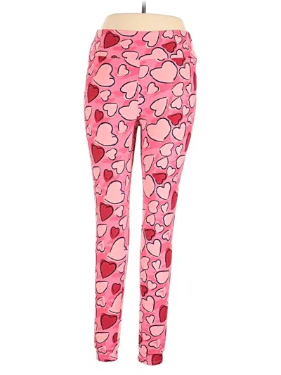 Pre-owned Lularoe Leggings In Pink