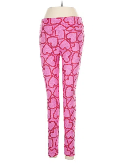 Pre-owned Lularoe Leggings In Pink