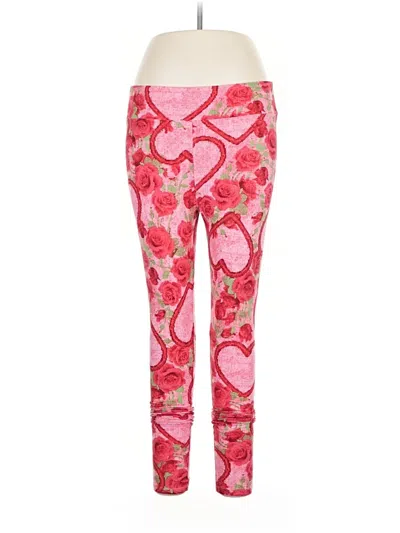 Pre-owned Lularoe Leggings In Pink