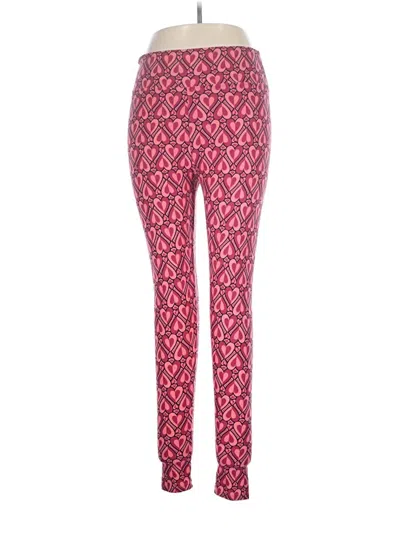Pre-owned Lularoe Leggings In Pink