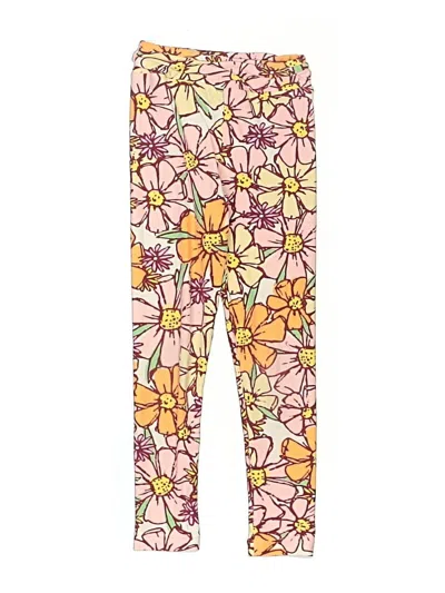 Pre-owned Lularoe Kids' Leggings In Pink