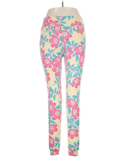 Pre-owned Lularoe Leggings In Pink