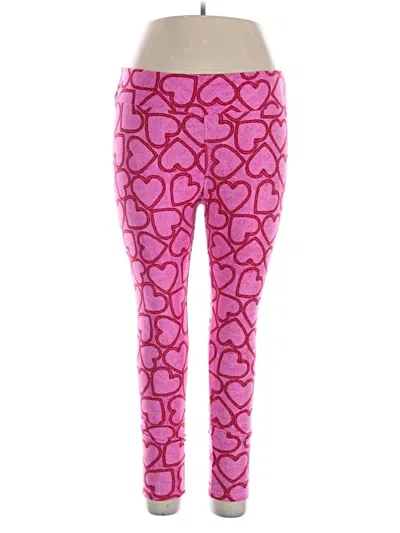 Pre-owned Lularoe Leggings In Pink