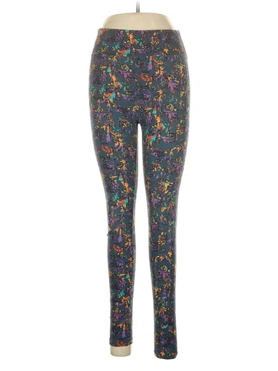 Pre-owned Lularoe Leggings In Purple