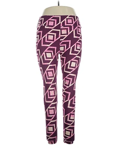 Pre-owned Lularoe Leggings In Purple