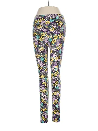 Pre-owned Lularoe Leggings In Purple