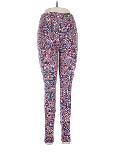 Pre-owned Lularoe Leggings In Purple