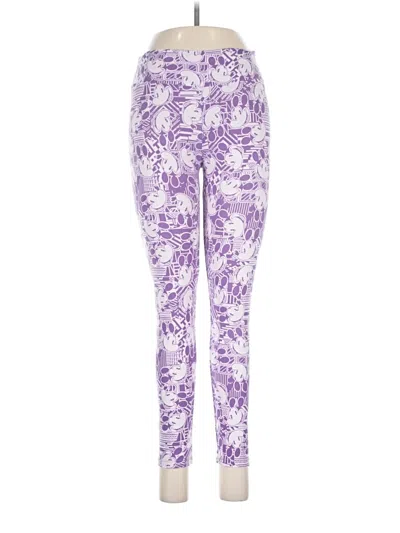 Pre-owned Lularoe Leggings In Purple