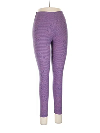 Pre-owned Lularoe Leggings In Purple