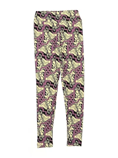Pre-owned Lularoe Kids' Leggings In Purple