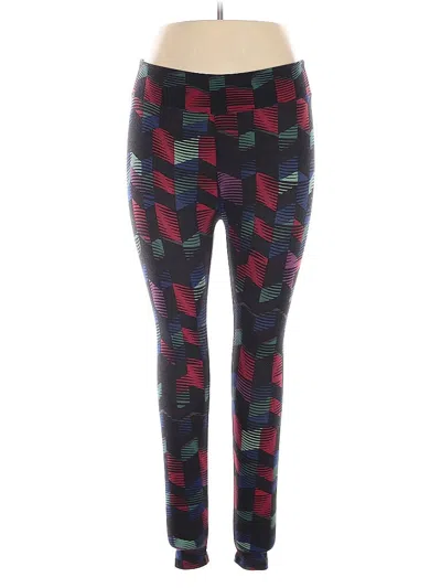 Pre-owned Lularoe Leggings In Red