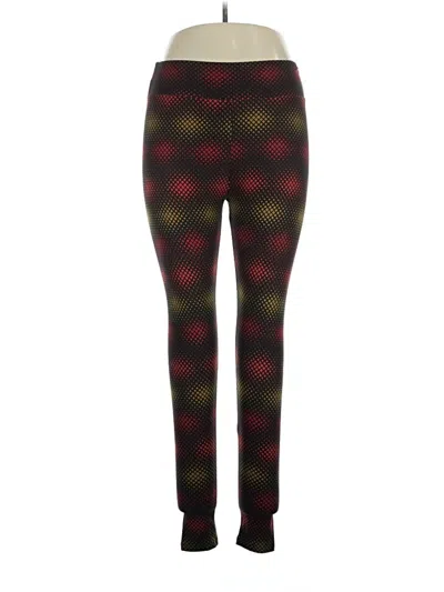 Pre-owned Lularoe Leggings In Red