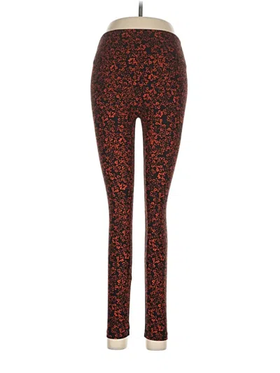 Pre-owned Lularoe Leggings In Red