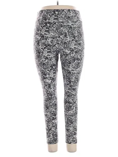 Pre-owned Lularoe Leggings In Silver