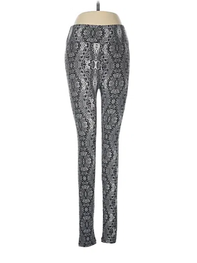 Pre-owned Lularoe Leggings In Silver