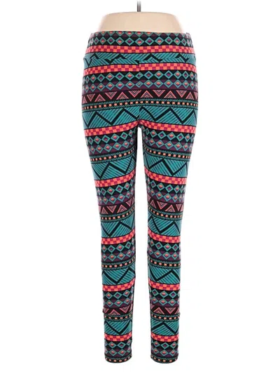 Pre-owned Lularoe Leggings In Teal