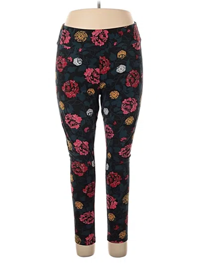 Pre-owned Lularoe Leggings In Teal