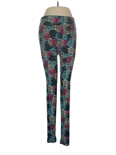 Pre-owned Lularoe Leggings In Teal