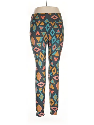 Pre-owned Lularoe Leggings In Teal