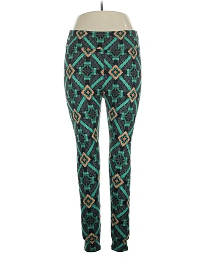 Pre-owned Lularoe Leggings In Teal