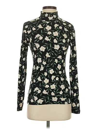 Pre-owned Lularoe Long Sleeve Blouse In Black