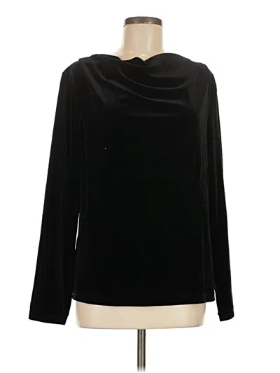 Lularoe Long Sleeve Blouse In Black