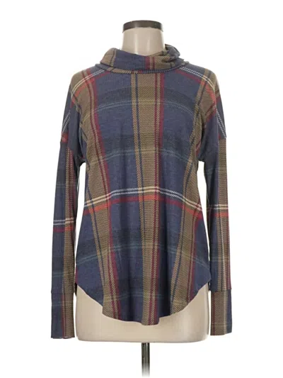 Pre-owned Lularoe Long Sleeve Blouse In Gray