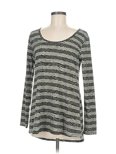 Pre-owned Lularoe Long Sleeve T-shirt In Gray