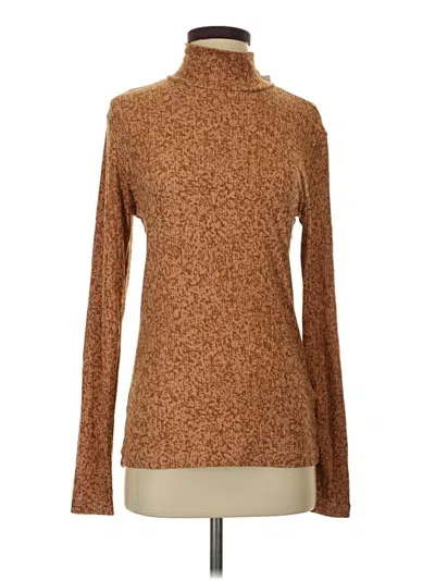 Lularoe Long Sleeve Top Brown Turtleneck Tops
