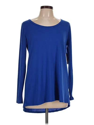 Lularoe Long Sleeve T-shirt In Blue