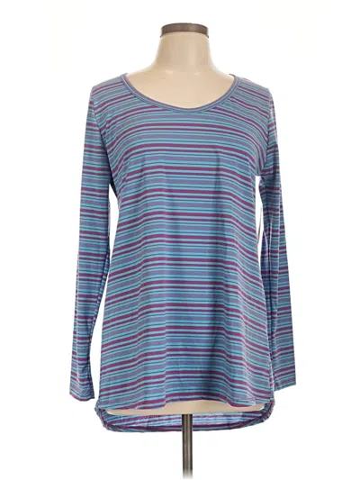 Lularoe Long Sleeve T-shirt In Blue