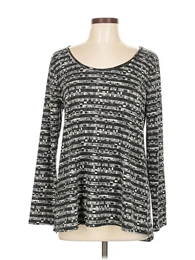 Pre-owned Lularoe Long Sleeve T-shirt In Gray