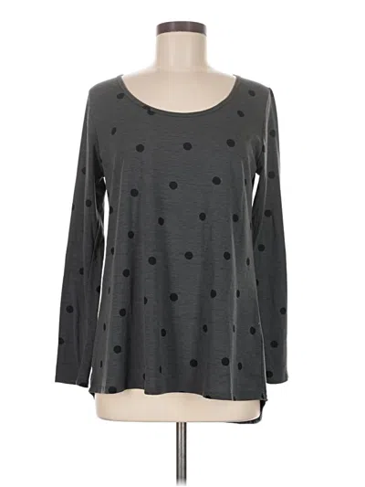 Pre-owned Lularoe Long Sleeve T-shirt In Gray