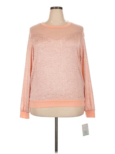 Pre-owned Lularoe Long Sleeve T-shirt In Pink