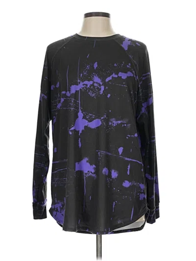 Pre-owned Lularoe Long Sleeve T-shirt In Purple