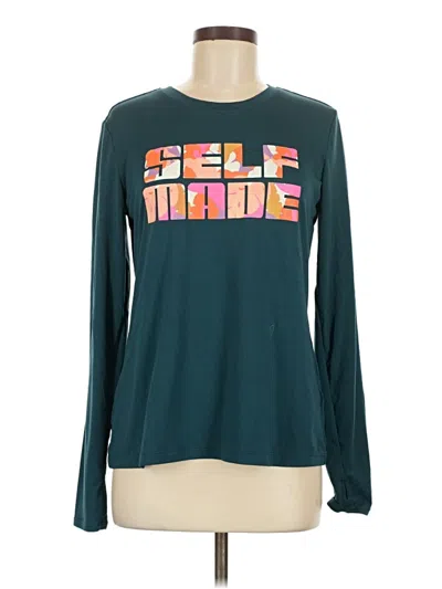 Pre-owned Lularoe Long Sleeve T-shirt In Teal