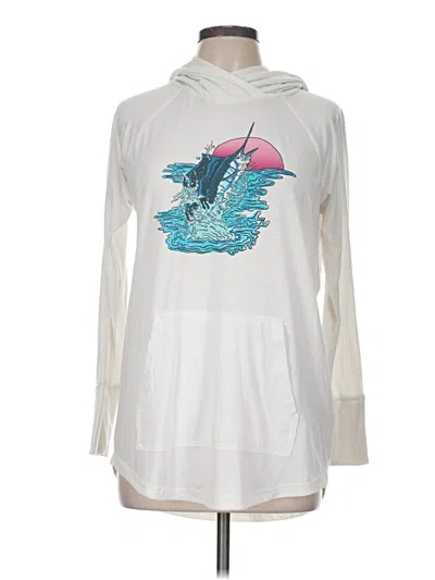 Pre-owned Lularoe Long Sleeve T-shirt In White