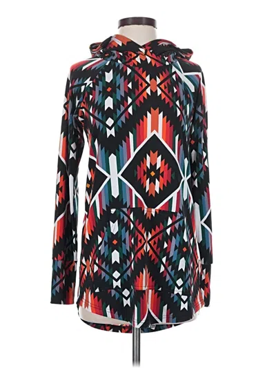 Pre-owned Lularoe Poncho In Red