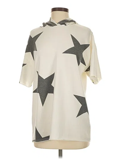 Pre-owned Lularoe Poncho In White