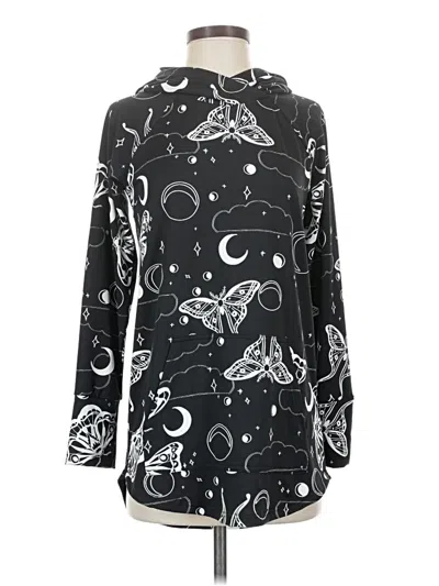 Pre-owned Lularoe Pullover Hoodie In Black