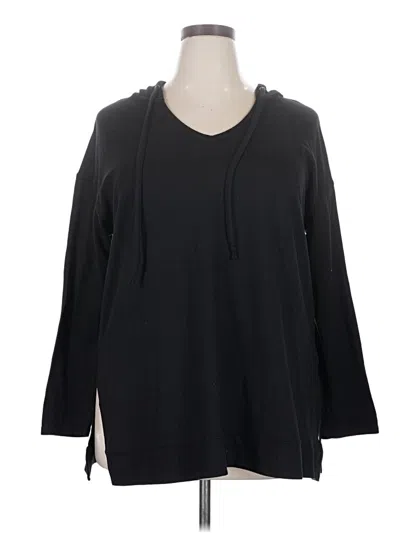 Pre-owned Lularoe Pullover Hoodie In Black